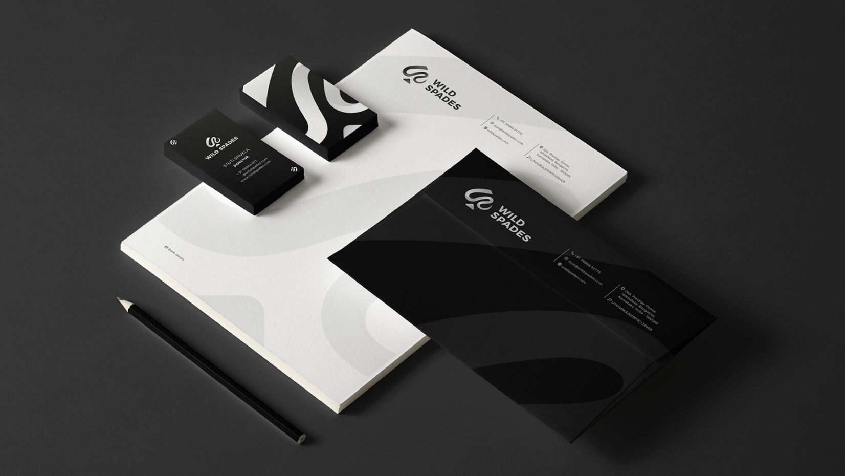 Wild Spades visual identity